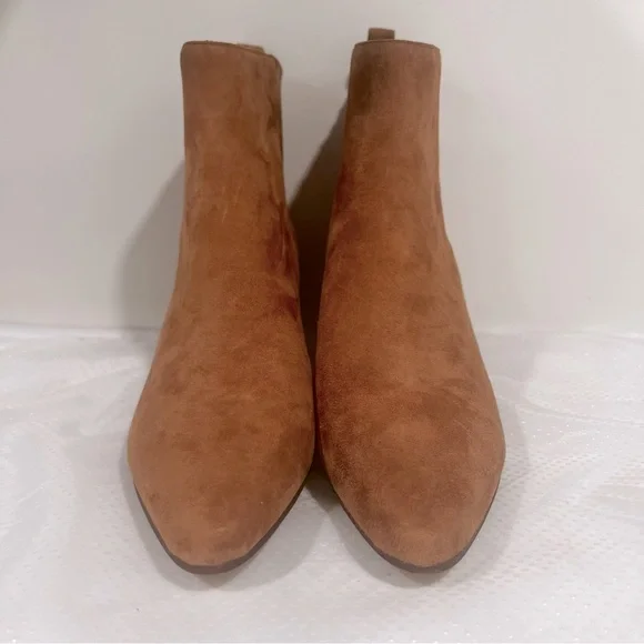 Boden NWOT Western Ankle Boots in Tan Women’s Sz 39 (US 8) - Picture 3 of 12